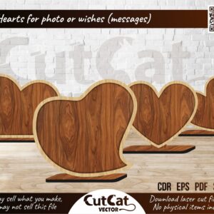 Valentine's Day Heart laser cut file