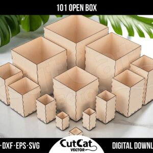 Open Box Bundle laser cut file